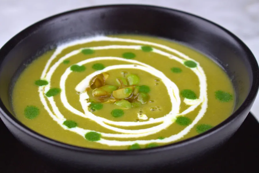 Edamame Coriander Soup