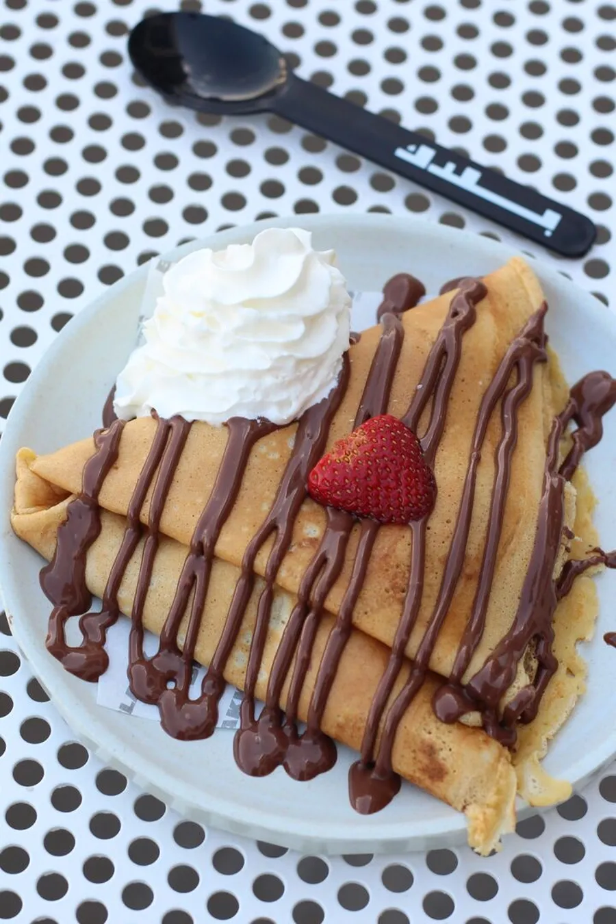Strawberries & Cream Crepe