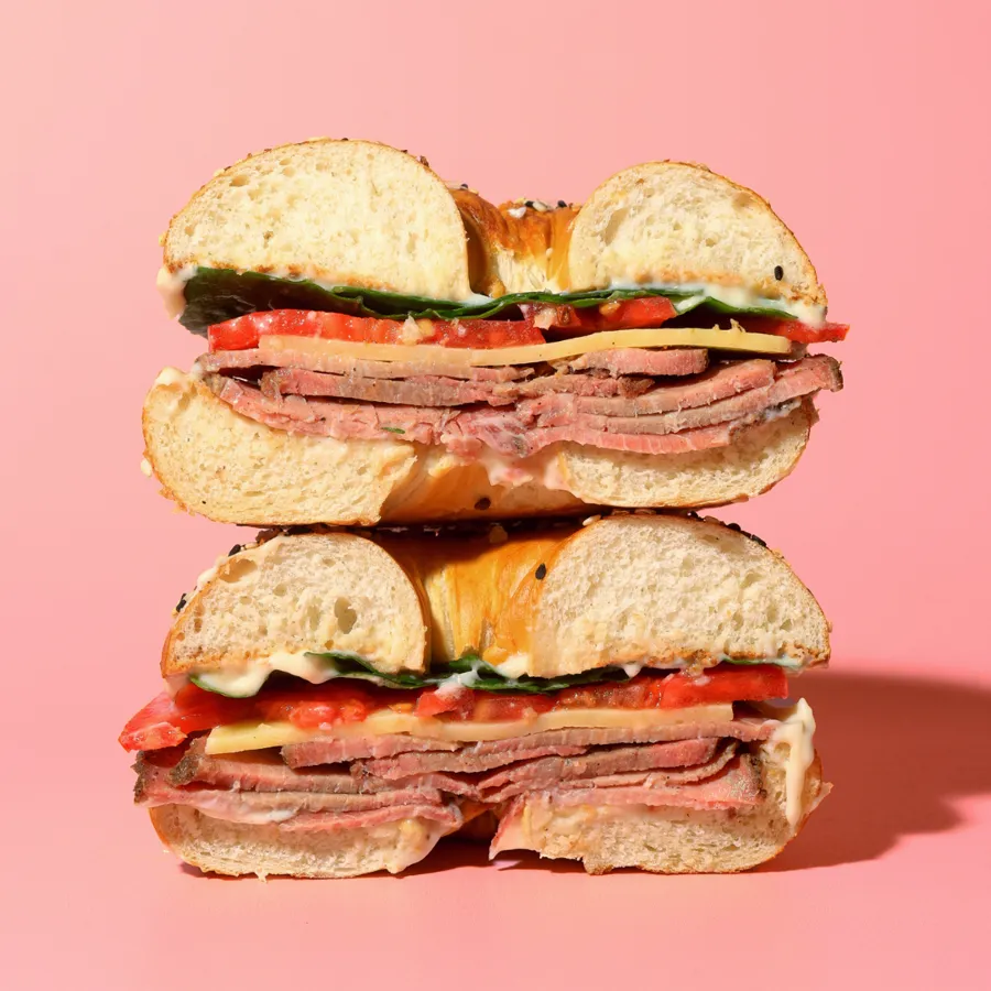 Classic Roast Beef Bagel