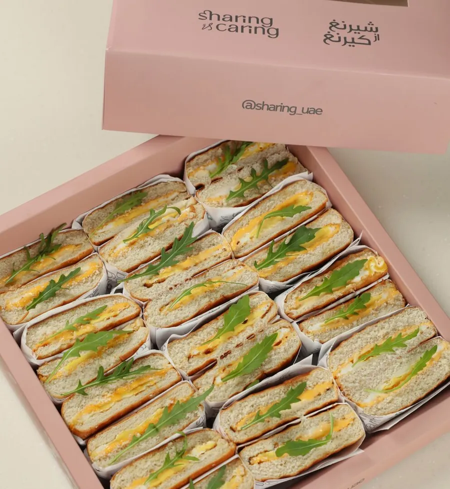 Egg & Cheese Sandwiches Box
