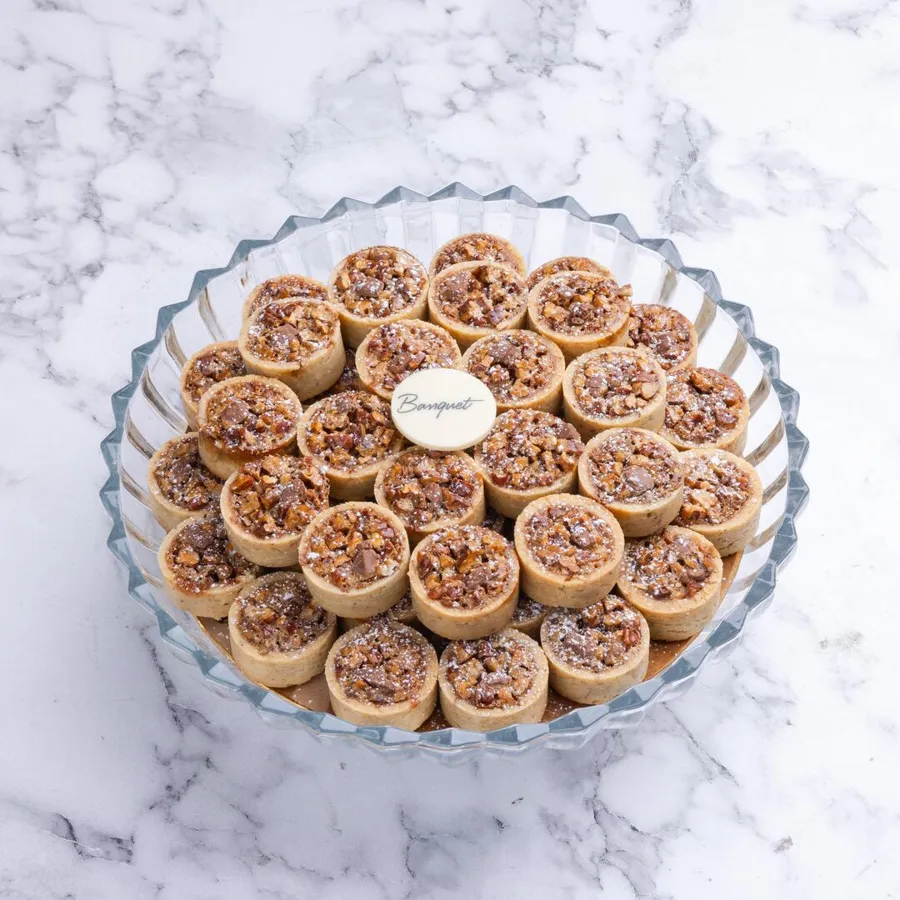 Mini Pecan Tart in Crystal