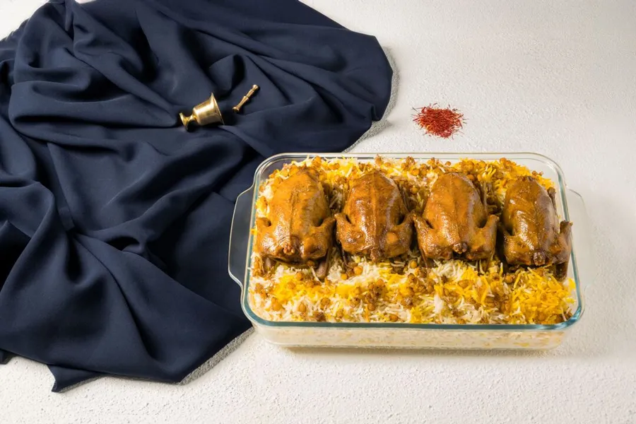 Pyrex Machbous Hamam (Pigeon)