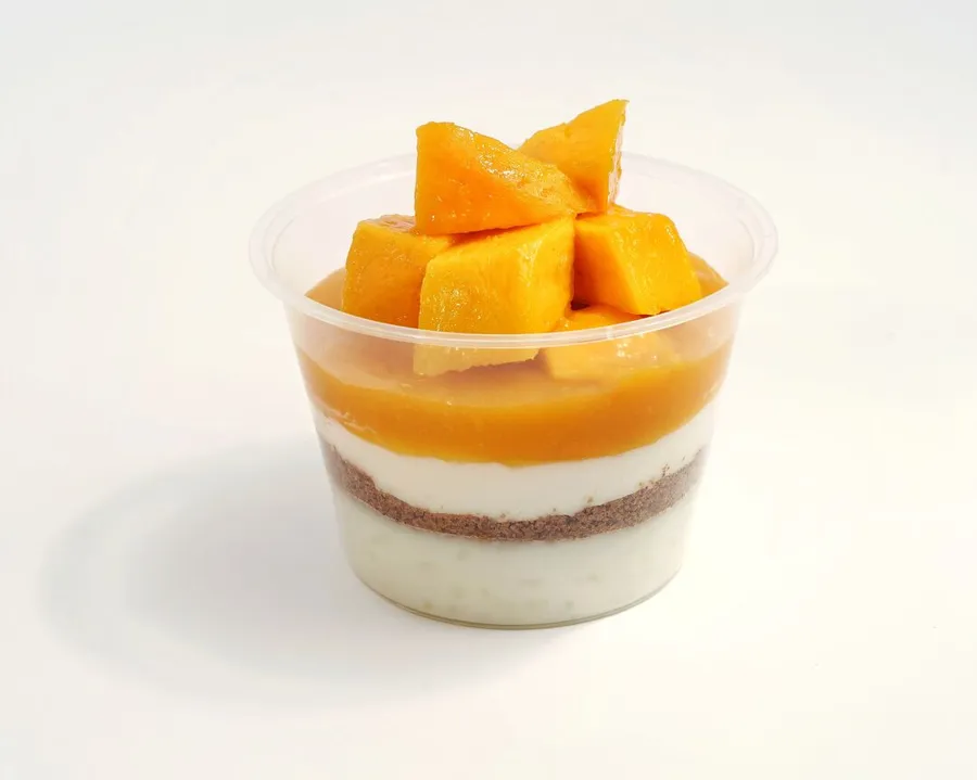 Rice Pudding Cheese Cake Mango
