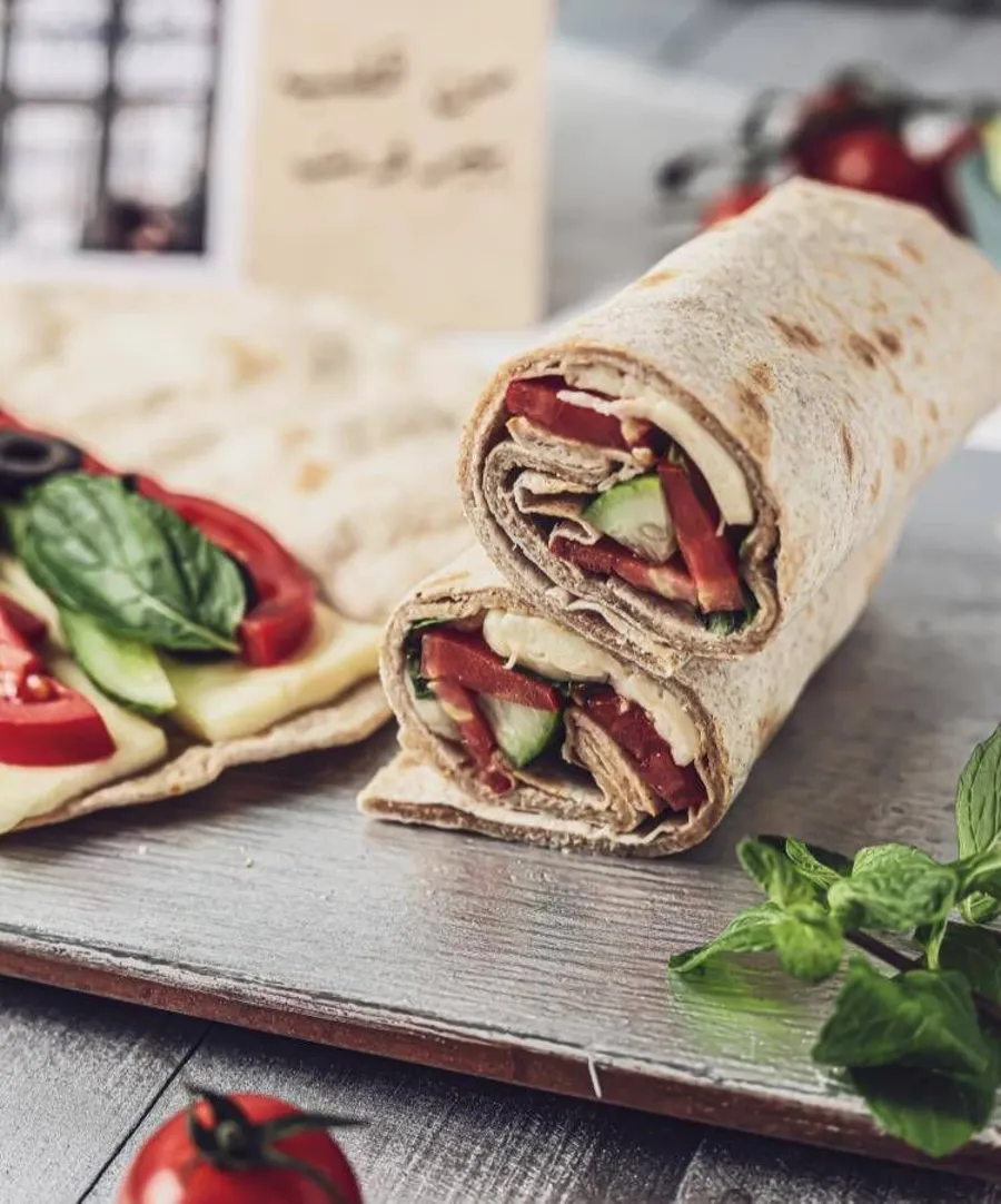 Halloum Wrap