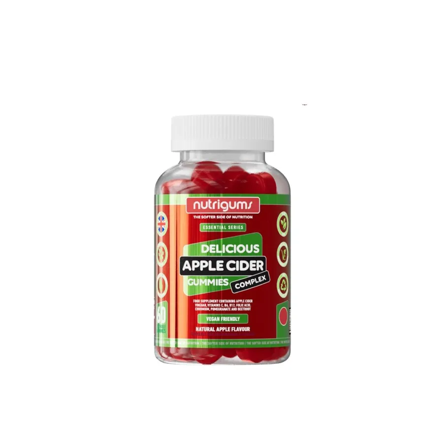 nutrigums, Apple cider complex with mother , 60 vegan gummies