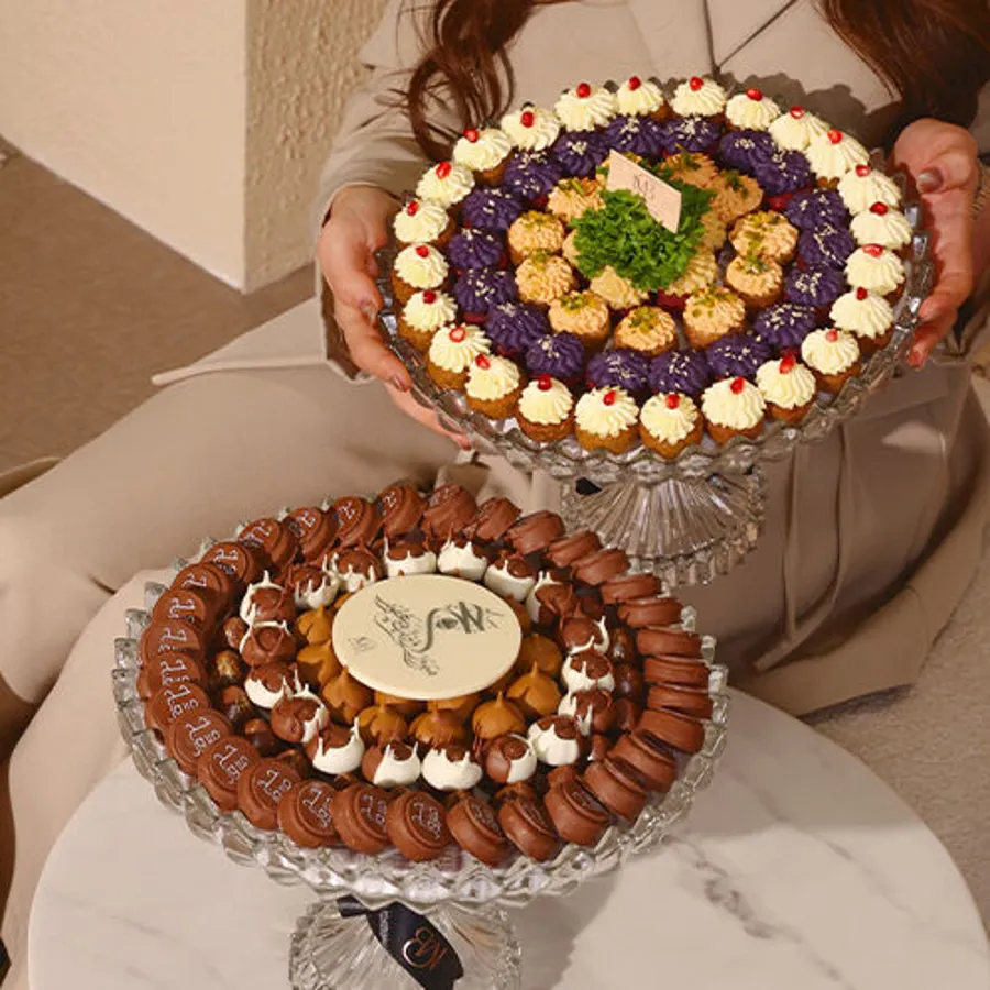Crystal chocolate (H2) with mix kobab (H2)