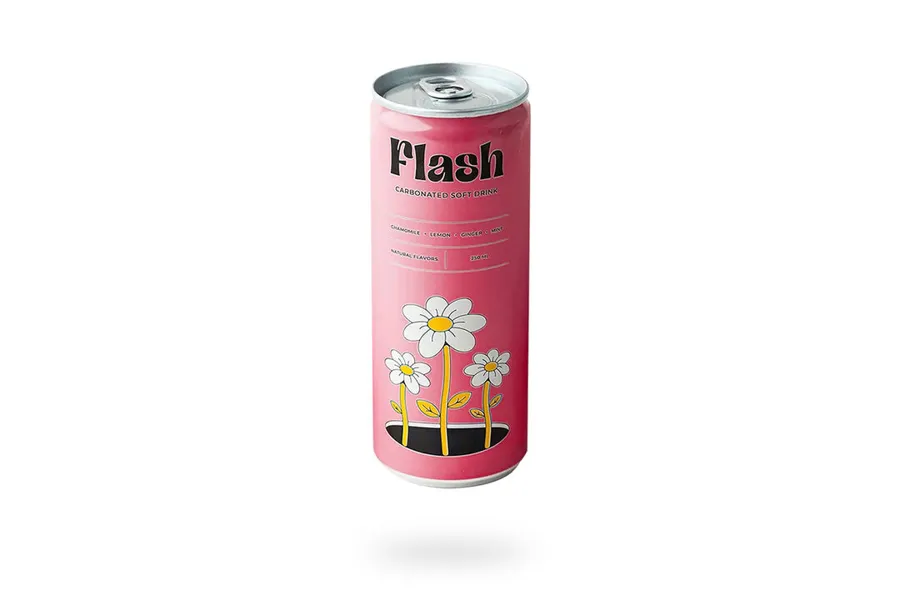 Flash Cherry Carbonated Soft Drink