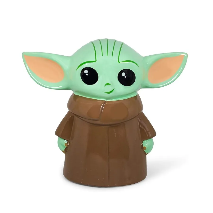 Star Wars Baby Yoda Ceramic Coin Bank Large Size
