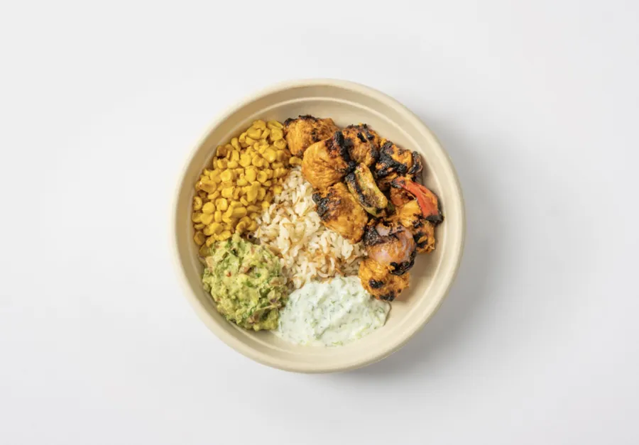Shish tawooq bowl