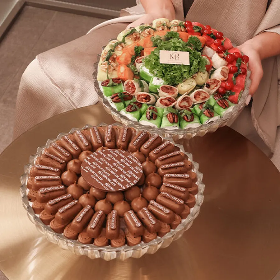 Medium Crystal Chocolate and Tortilla Mix Stand (11)