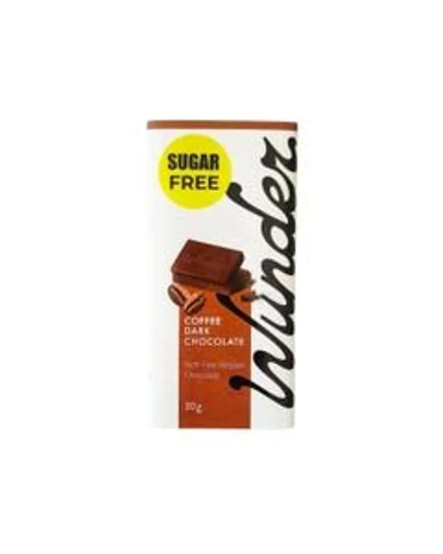 Coffee Dark Chocolate Wunder Small Bar Sugar Free