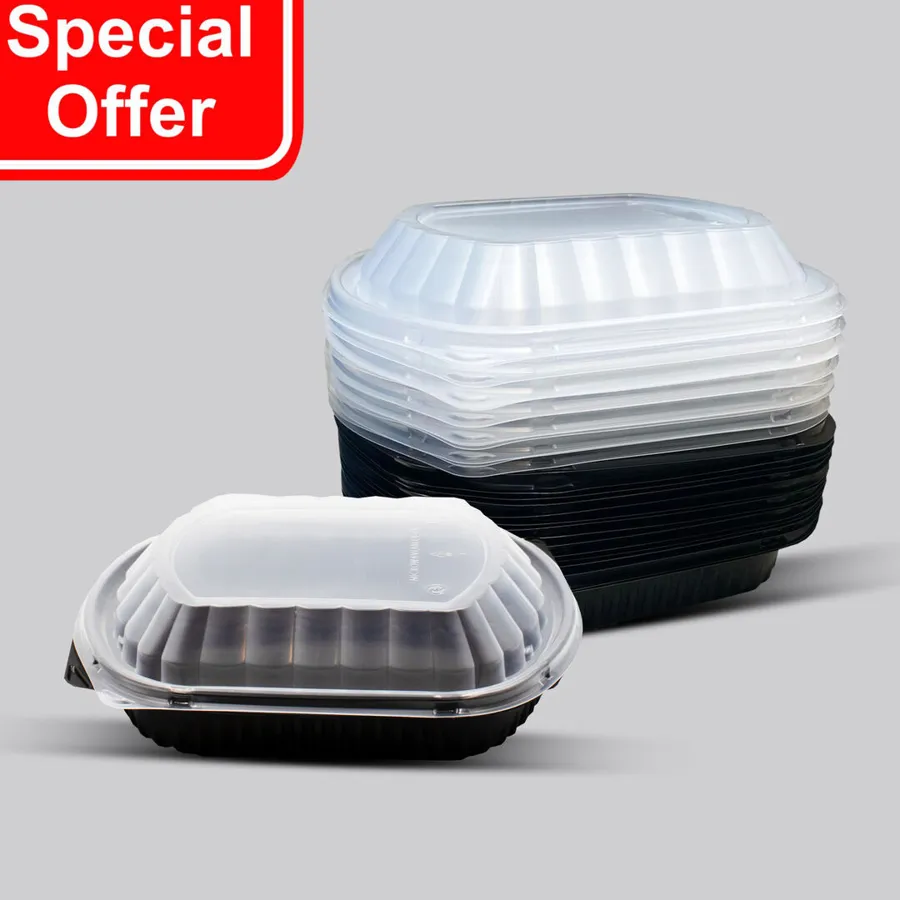 OFFER 15-PCS MICROWAVE CONTAINER K9000 - BLACK