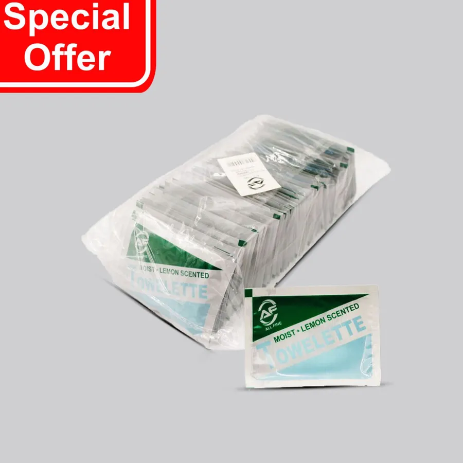 OFFER PACKET 50 PCS MOIST WIPES - LEMON