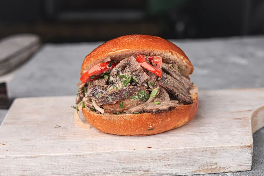 Shawerma Meat bun 