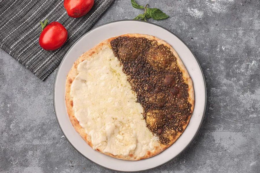Half Zaatar Half Cheese