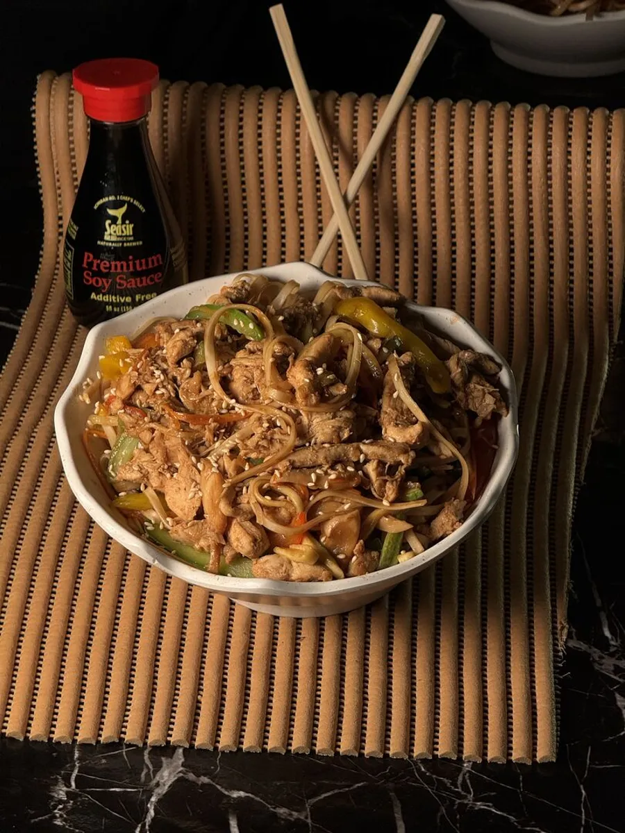 noodles chicken