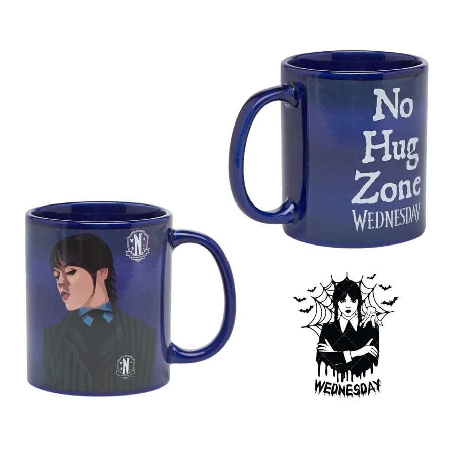 Wednesday No Hug Zone Mug