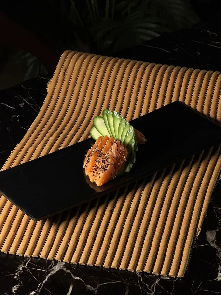 salmon sesame