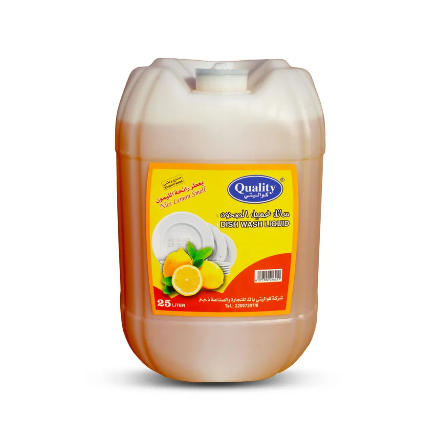 QUALITY DISH WASH LIQUID 25 LITERS