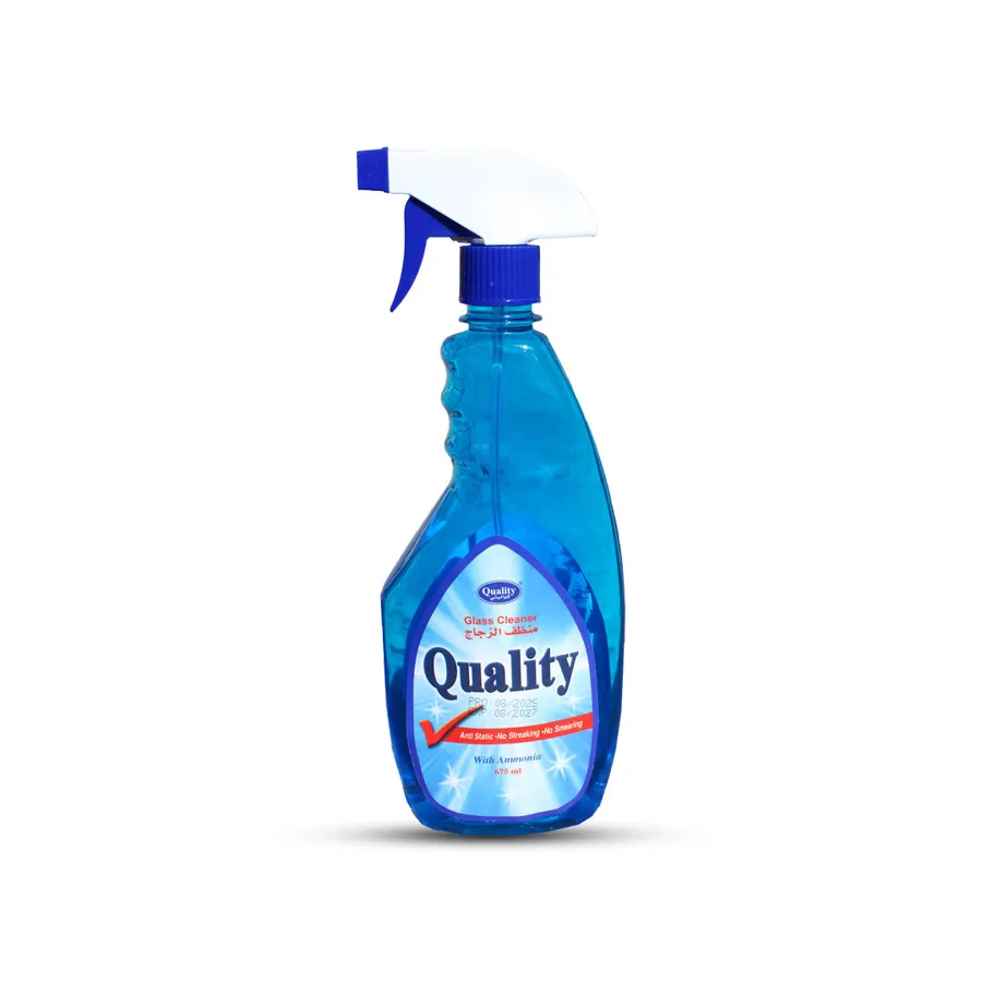 QUALITY GLASS CLEANER - 675 ML