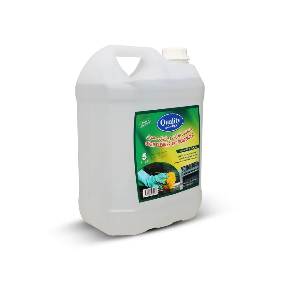 QUALITY OVEN CLEANER AND DEGREASER 5 ltr