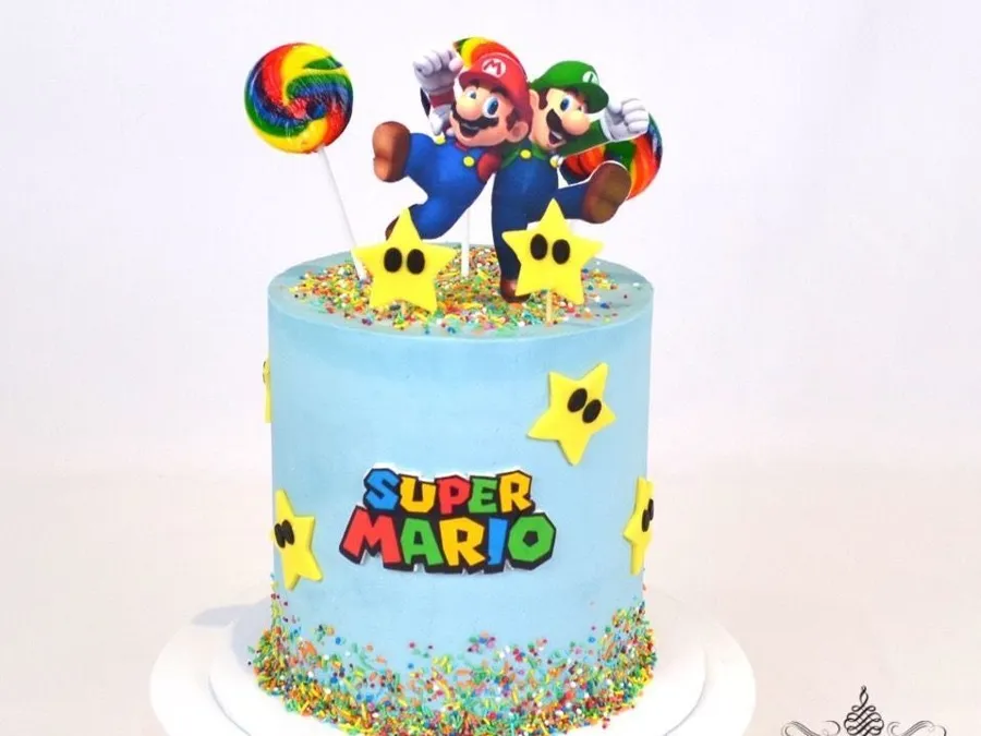 Super Mario Cake