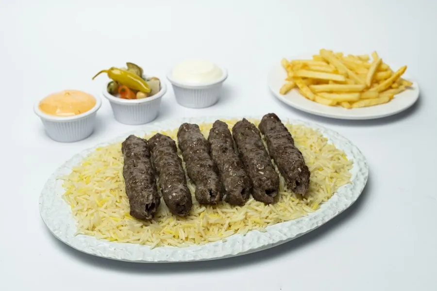 Meat kofta meal