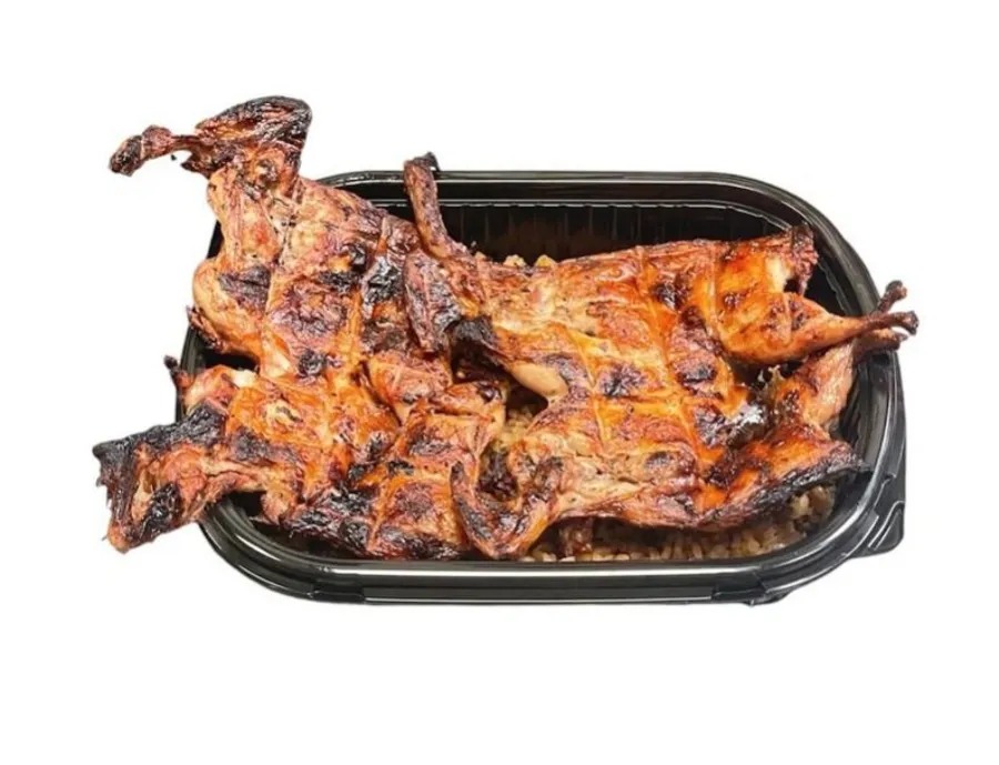 Grilled Quail Meal (2 Quails)