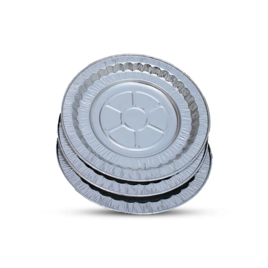OFFER 4 PCS ALUMINUM ROUND TRAY C101