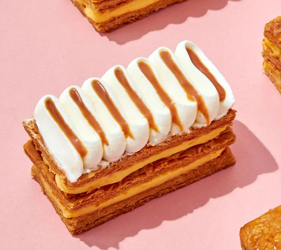 Toffee Mille-feuille Gateau