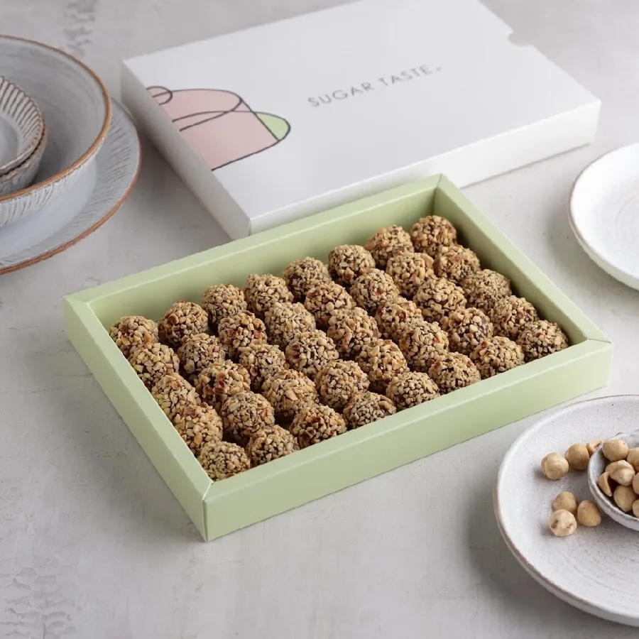 Hazelnut truffles