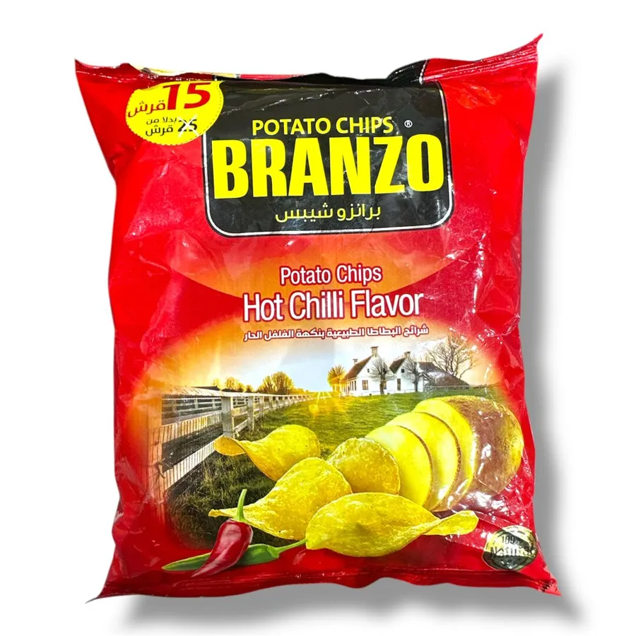 Branzo hot chilli flavor