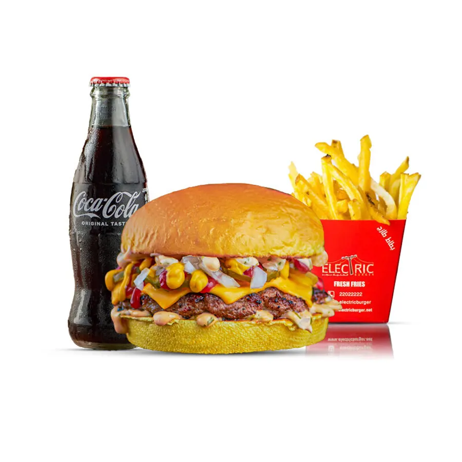 ELECTRIC SHOCK BURGER Meal