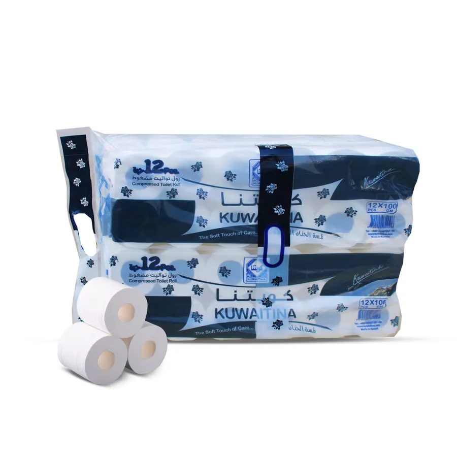 CARTON 4PCS × 12 TOILET ROLLS 100 GM