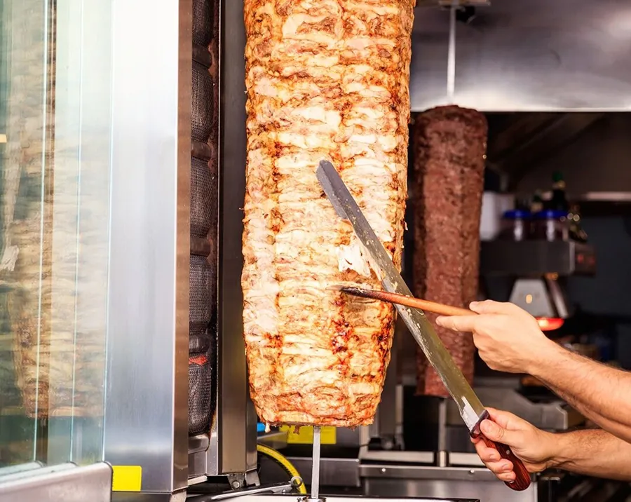 Shawarma station for 35-40 people