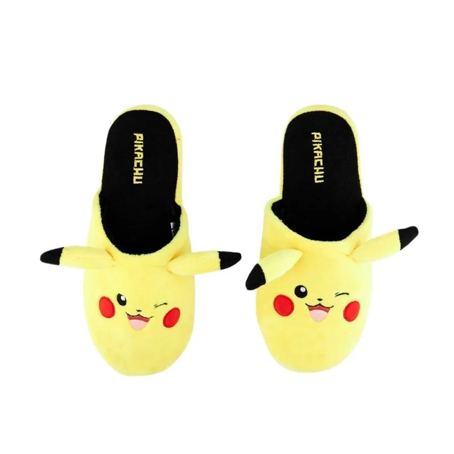 Pokemon Slip On Slippers - Pikachu