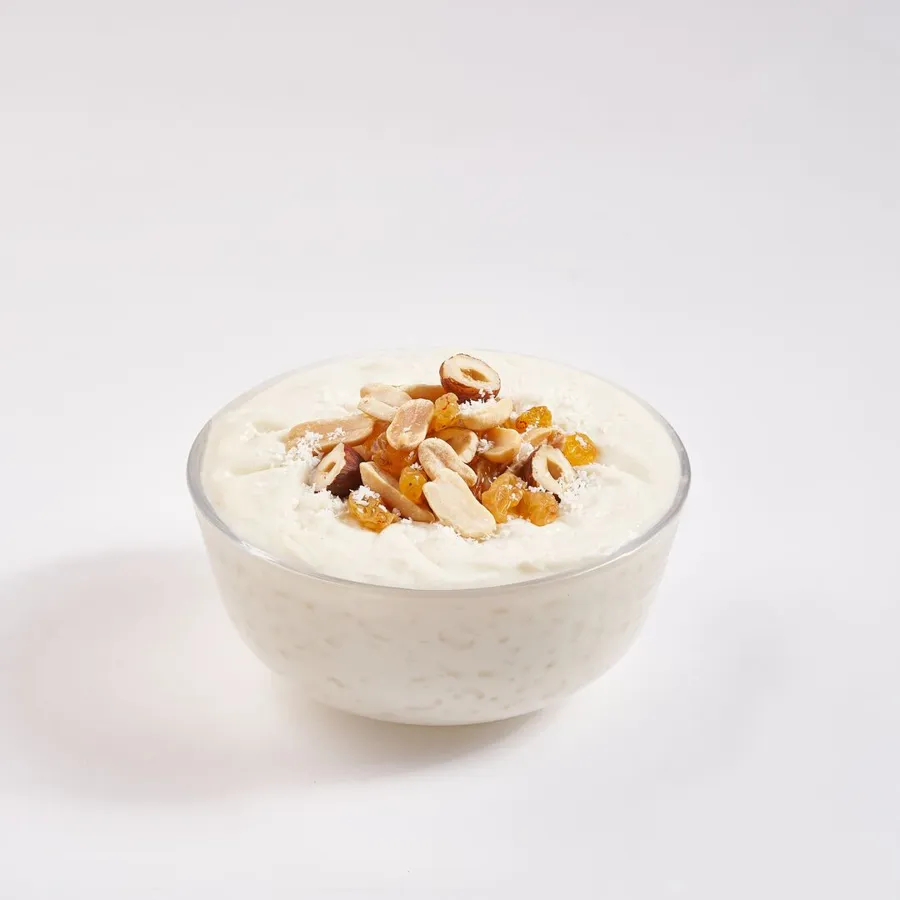 Rice Pudding with Nuts 