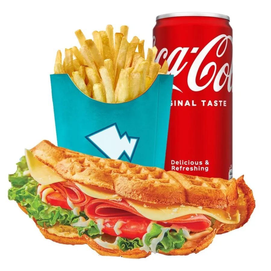 Deli Waffle & Fries - Coca Cola Offer
