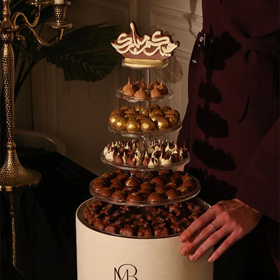 Mix Chocolate Tower eid (WHITE)