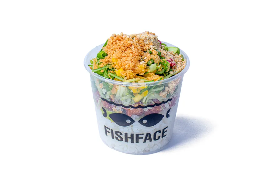Crispy Crab Unagi Poke