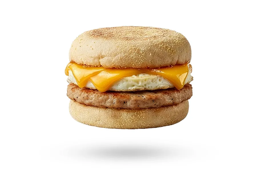 WK Chicken Sausage & Egg Muffin