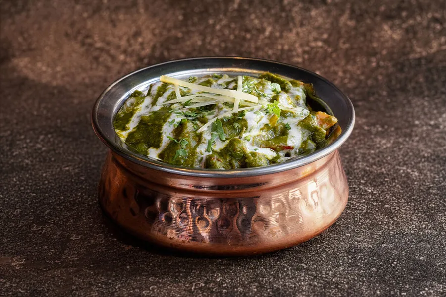 Lahori Spinach Vegetable Handi