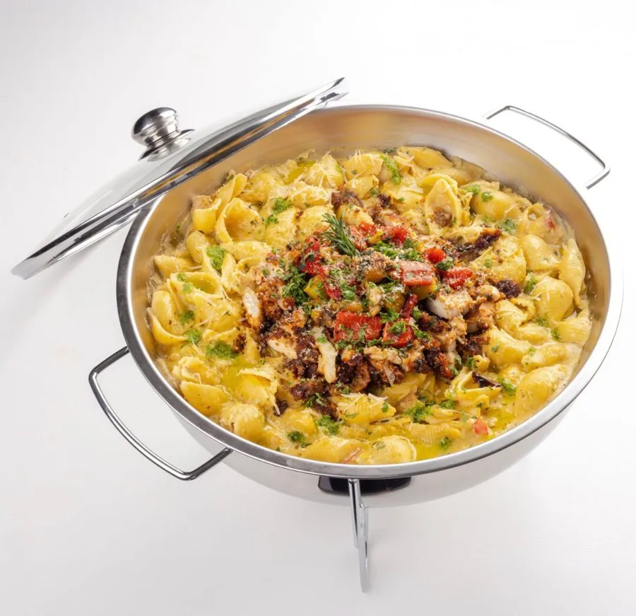 Creamy Pasta Zucca With Chicken Sakan ( Spicy 🌶)