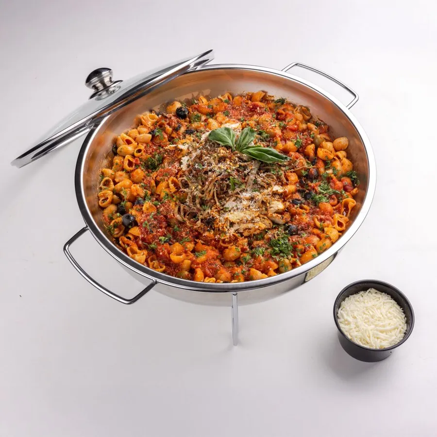 Pasta Ala Putanesca with Chicken Sakan ( Spicy 🌶)