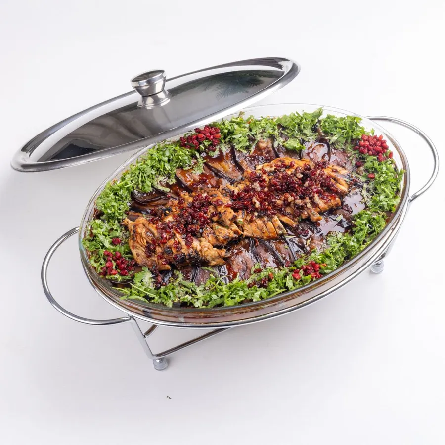 Eggplant Dolma Pyrex