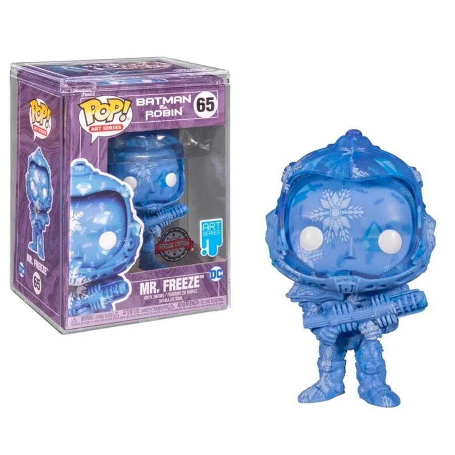 Funko POP! Batman - Villains (Mr Freeze) Special Edition - Artist Series With Protection Box