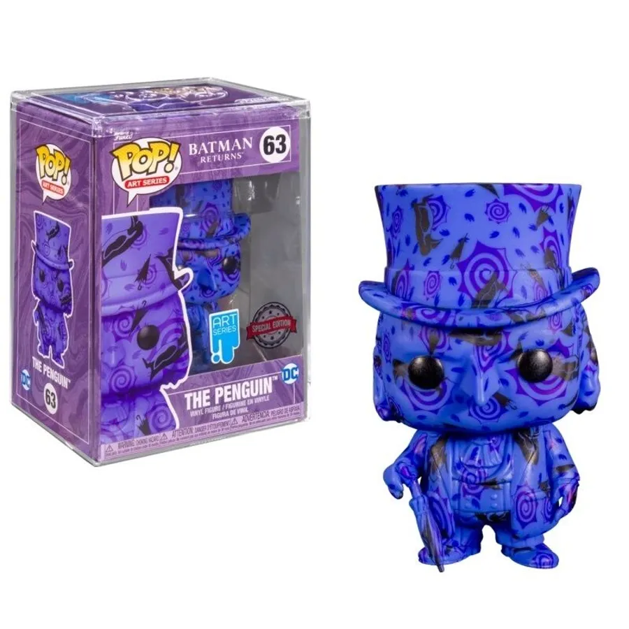 Funko POP! Batman - Villains (The Penguin ) Special Edition - Artist Series With Protection Box