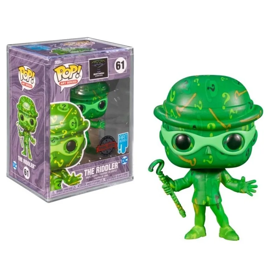 Funko POP! Batman - Villains (Riddler) Special Edition - Artist Series With Protection Box