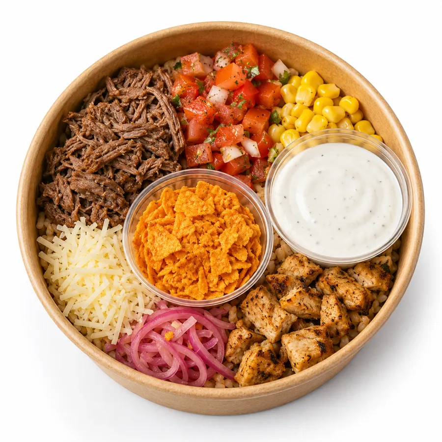 Spicy Chicken & Beef Bowl