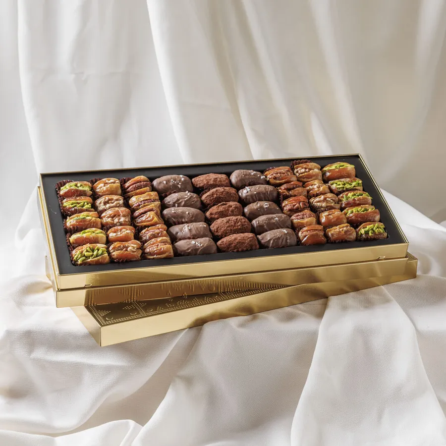 Golden Date Box